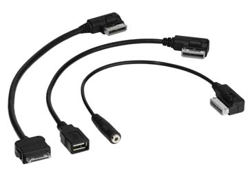 Media Interface cable set for Mercedes R172 SLK Model Year 2013 onward