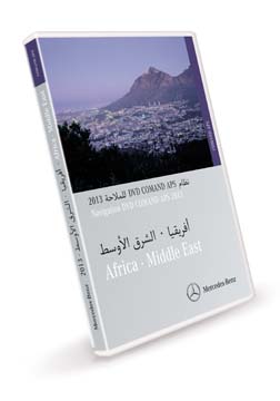 Comand APS Map DVD Africa & Middleeast 2013 for NTG4 in W204 C and R197 SLS Comand APS Map DVD Africa & Middleeast 2013 for NTG4 in W204 C and R197 SLS