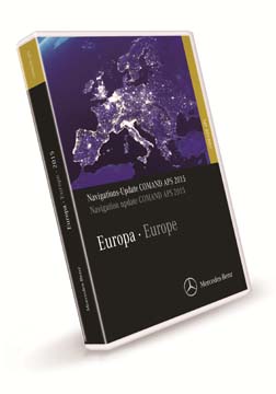 COMAND APS Map update set for S/CL NTG3.5 Europe
