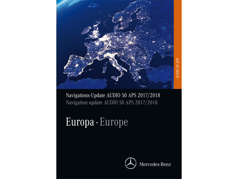 Audio-50-APS CD set for Europe 2017/2018 for A,B,C,CLK,ML,R,GL