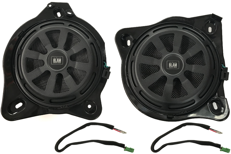 Blam 8" footwell woofers for Mercedes C, E, GLC. (Right Hand Drive cars)