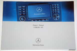Comand APS manual for ML, GL, R Class cars