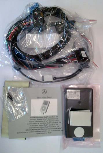 Mercedes iPod Video kit (NTG2.5) for MY09 A B CLC CLS W211-E ML GL R SLK class & MY10 Sprinter Vito Viano