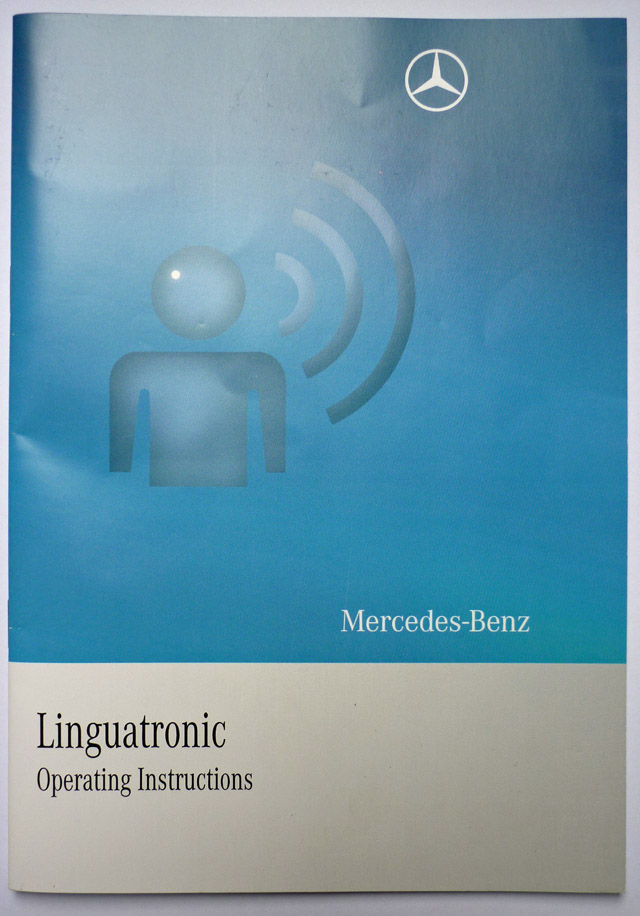 Comand NTG4 Linguatronic Manual W204, W207, W212, R197