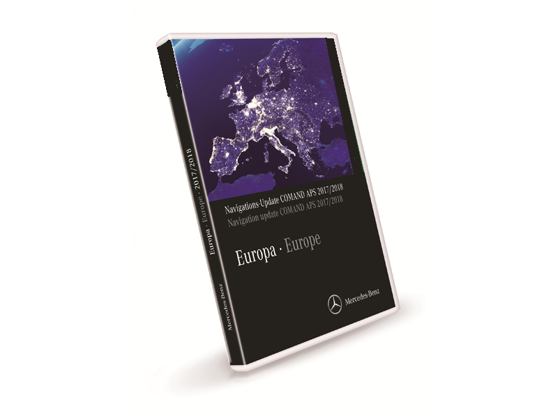 Comand APS Map DVD Europe (Special Order with VIN) - Cars without PIN-Code. 