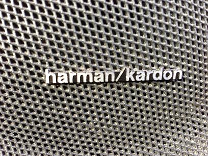 Genuine Mercedes Harmon Kardon sign