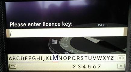 NTG5 Map Update PIN code for Africa & Middle East vehicles