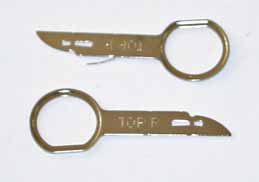Mercedes Benz Audio Removal Keys